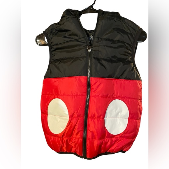 Mickey Mouse Kids Hooded Puff Vest - Picture 5 of 8